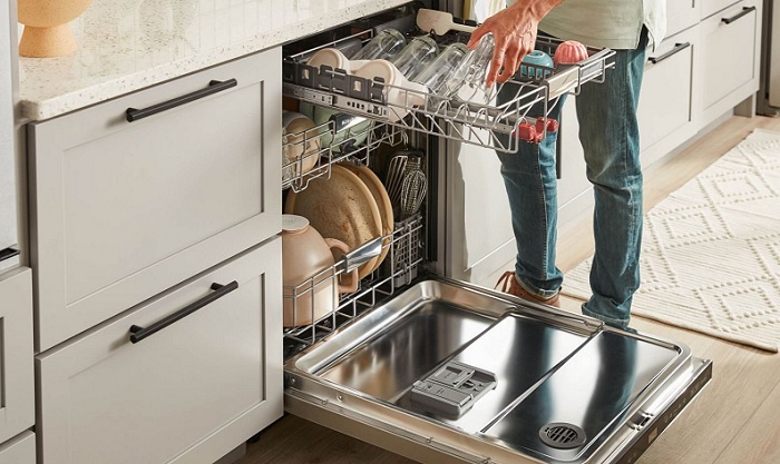 kitchenaid dishwasher control panel reset